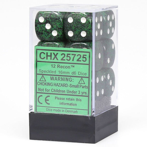 Speckled: 16mm D6 - Pip D6 Recon (12)