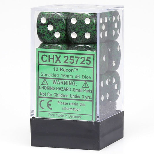 Speckled: 16mm D6 - Pip D6 Recon (12)