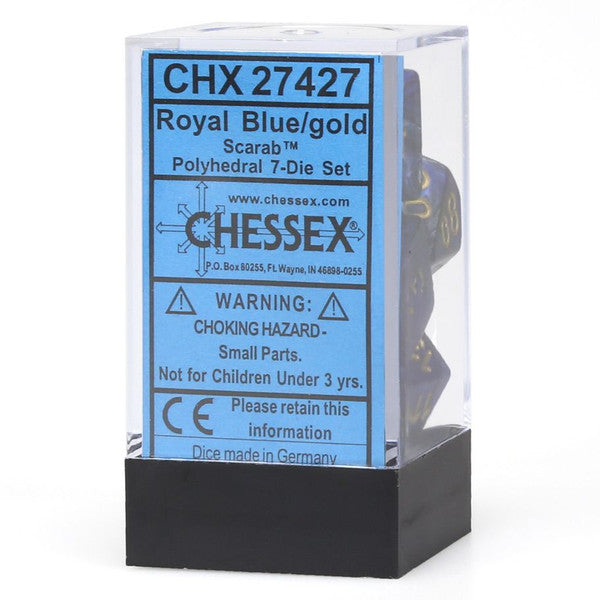 Scarab: Poly - Royal Blue/Gold (7)