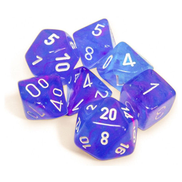 Nebula: Poly - Aura/White Luminary (7 dice)
