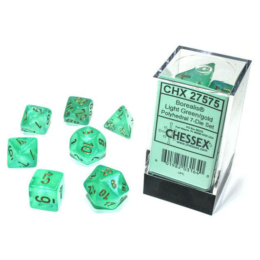 Borealis: Poly - Light Green/Gold Luminary (7)