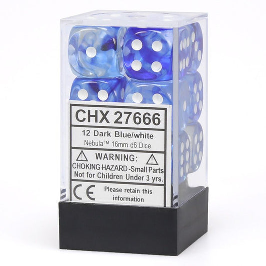 Nebula: 16mm D6 - Drk Blue/White/Black (12)