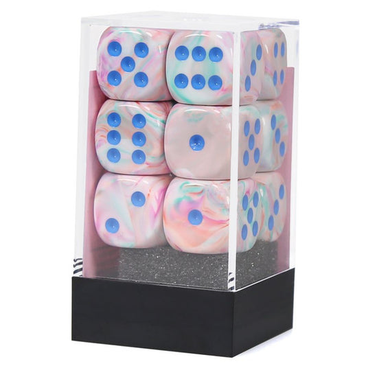 Festive: 16mm D6 - Pop Art/Blue (12)