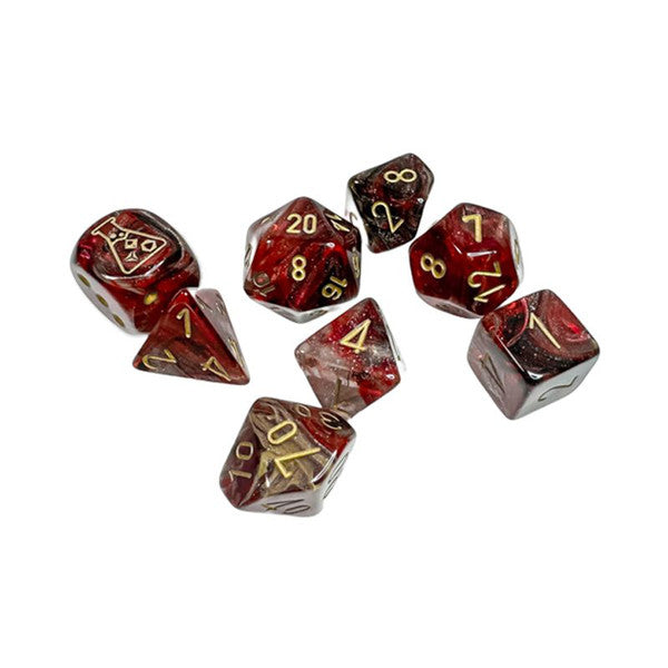 Borealis: Poly - Cosmos/Gold (7 dice)
