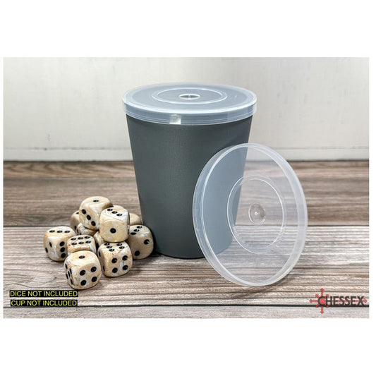 Clear Plastic Dice Cup Lid
