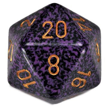 Speckled: 34 mm D20 - Hurricane (1 die)