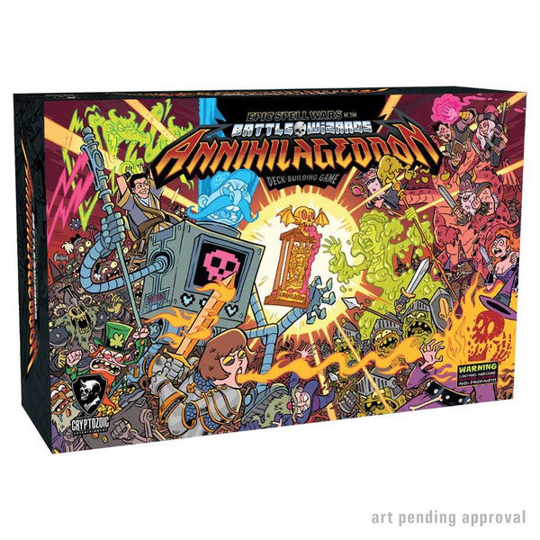 (BSG Certified USED) Epic Spell Wars of the Battle Wizards: ANNIHILAGEDDON (stand alone or expansion)