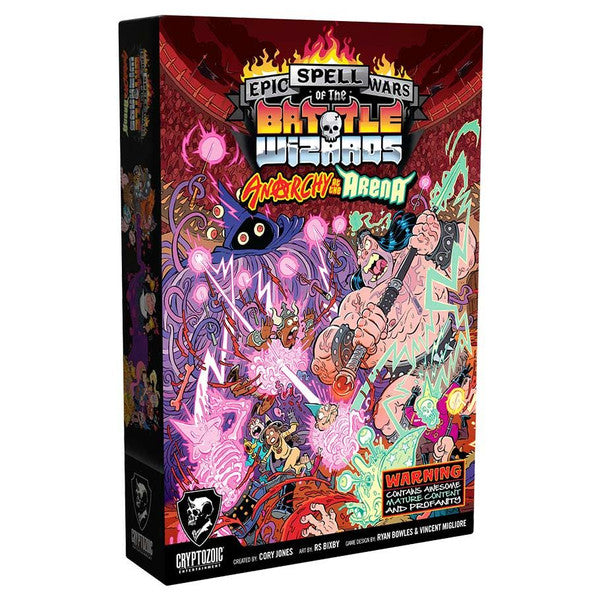 (BSG Certified USED) Epic Spell Wars of the Battle Wizards: Anarchy at the Arena (stand alone or expansion)