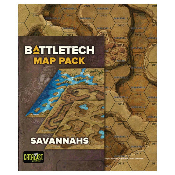 BattleTech - Map Pack: Savannah