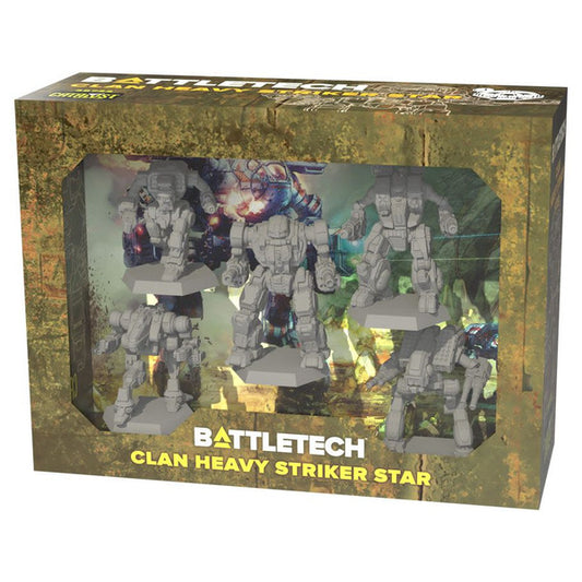 BattleTech - Miniature Force Pack: Clan Heavy Striker Star
