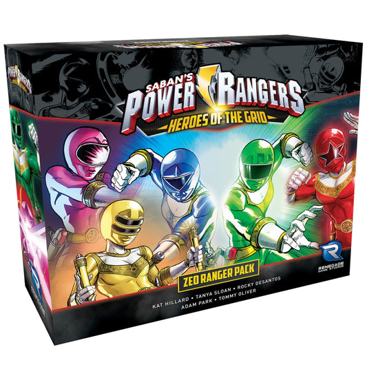 (BSG Certified USED) Power Rangers: Heroes of the Grid - Zeo Ranger Pack