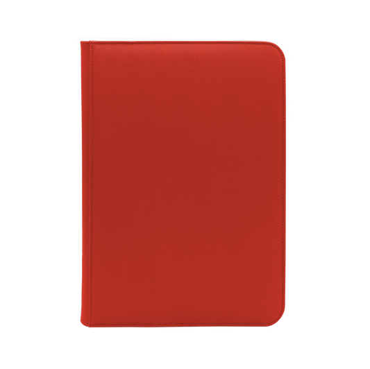 Dex Zipper Binder 9 - Red