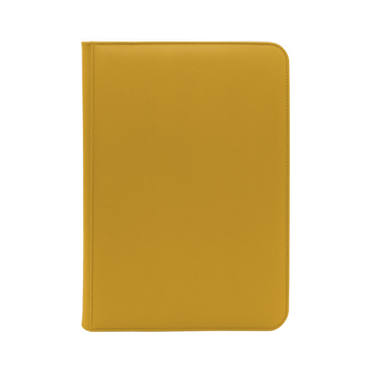 Dex Zipper Binder 9 - Yellow