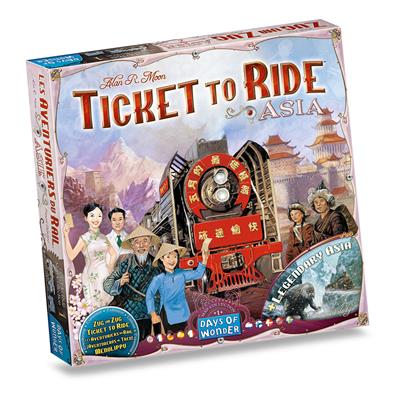 (BSG Certified USED) Ticket to Ride - Asia: Map Collection #1