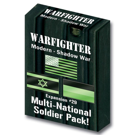 (BSG Certified USED) Warfighter - Expansion 29: Shadow War - Multinational Soldiers