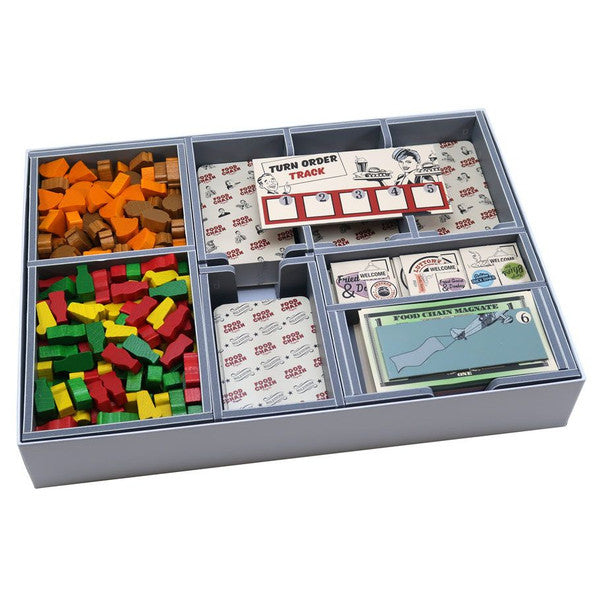 Folded Space Inserts - Food Chain Magnate organizer