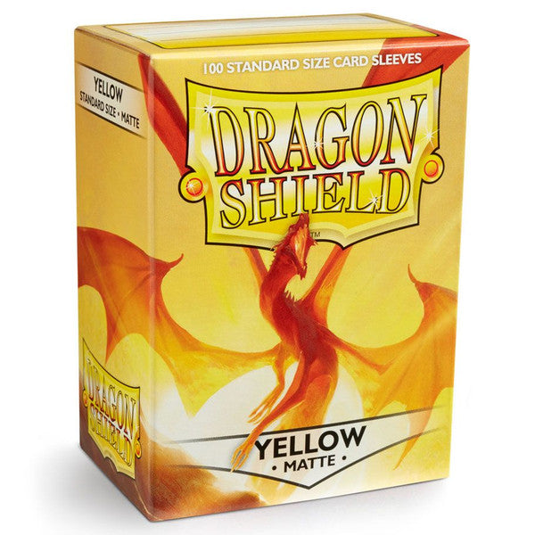 Dragon Shield: Matte - Yellow (100)