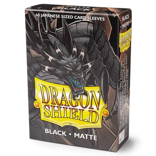 Dragon Shield: Matte Japanese - Black (60)