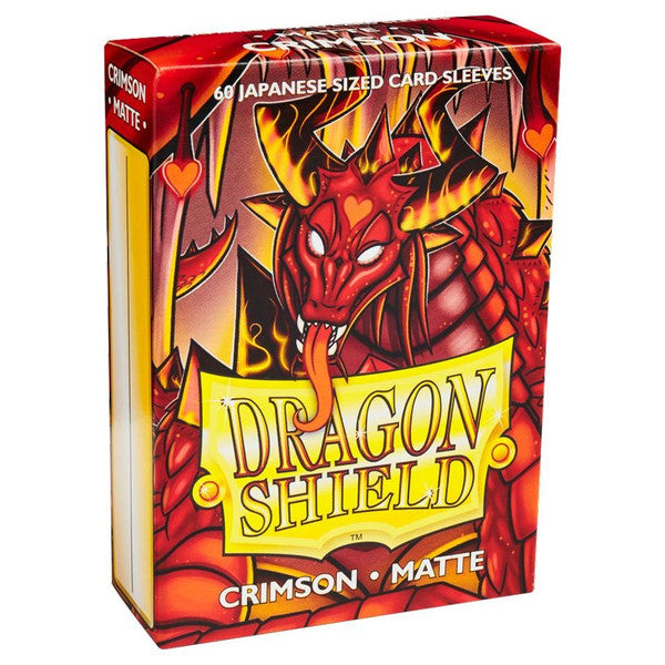 Dragon Shield: Matte Japanese - Crimson (60)