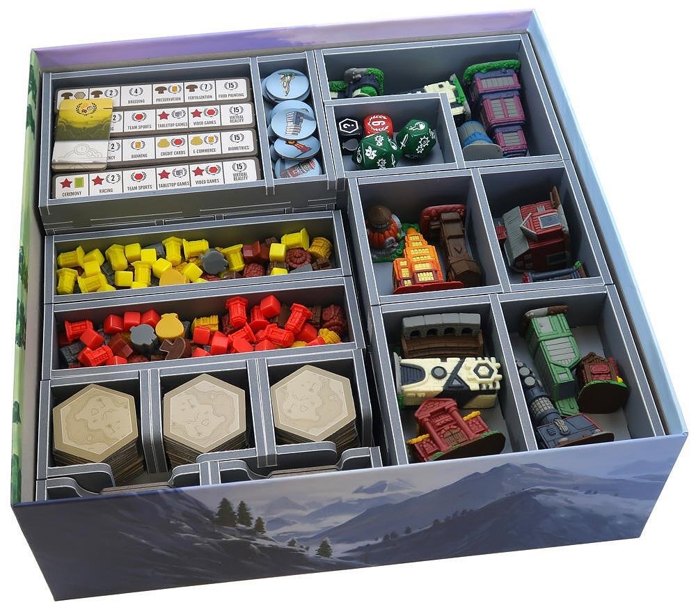 Folded Space Inserts - Tapestry (Original Design) organizer