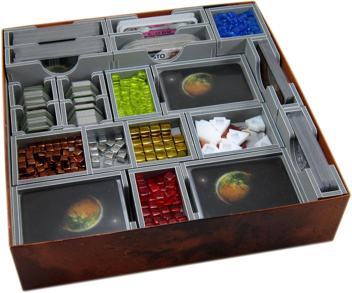 Folded Space Inserts - Terraforming Mars (Version 2) organizer