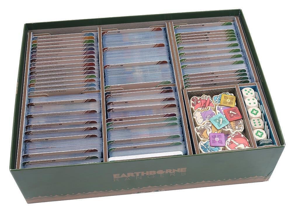 Folded Space Inserts - Earthborne Rangers organizer