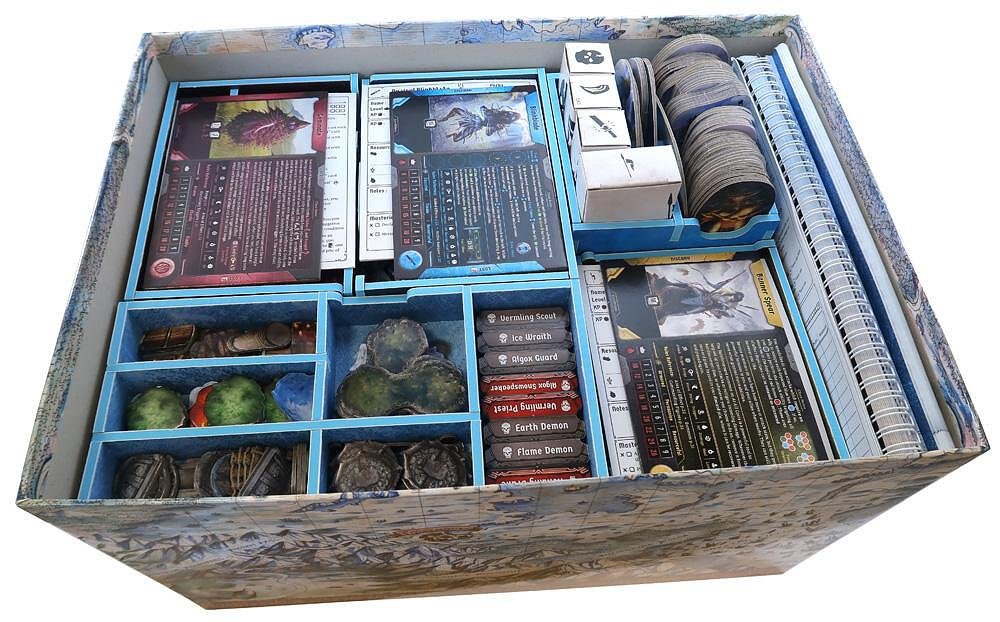 Folded Space Inserts - Frosthaven organizer