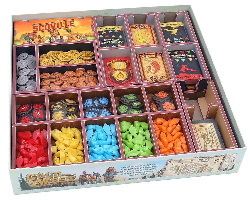 Folded Space Inserts - Scoville (Second Edition) organizer