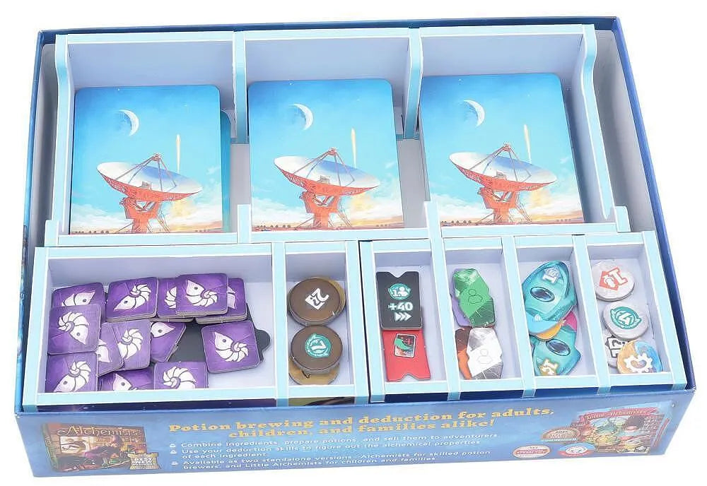 Folded Space Inserts - S.E.T.I.: Space Agencies organizer