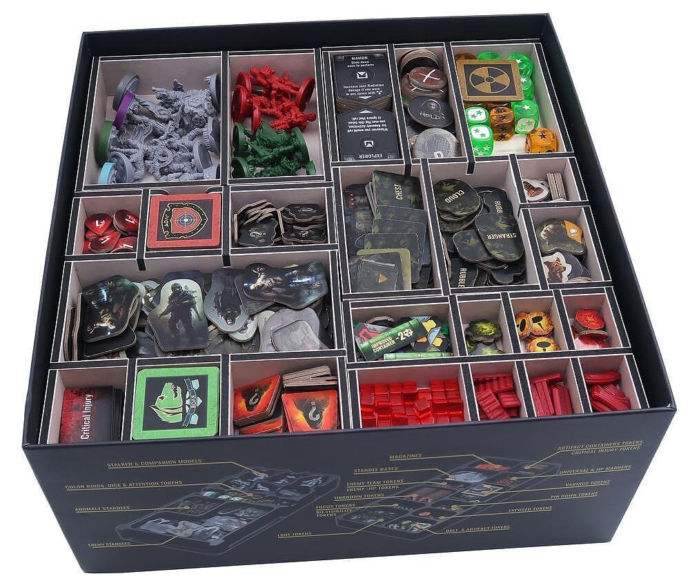 Folded Space Inserts - S.T.A.L.K.E.R. the Board Game organizer