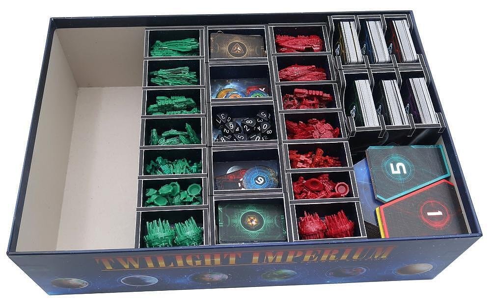 Folded Space Inserts - Twilight Imperium (Fourth Edition, Version 2) organizer