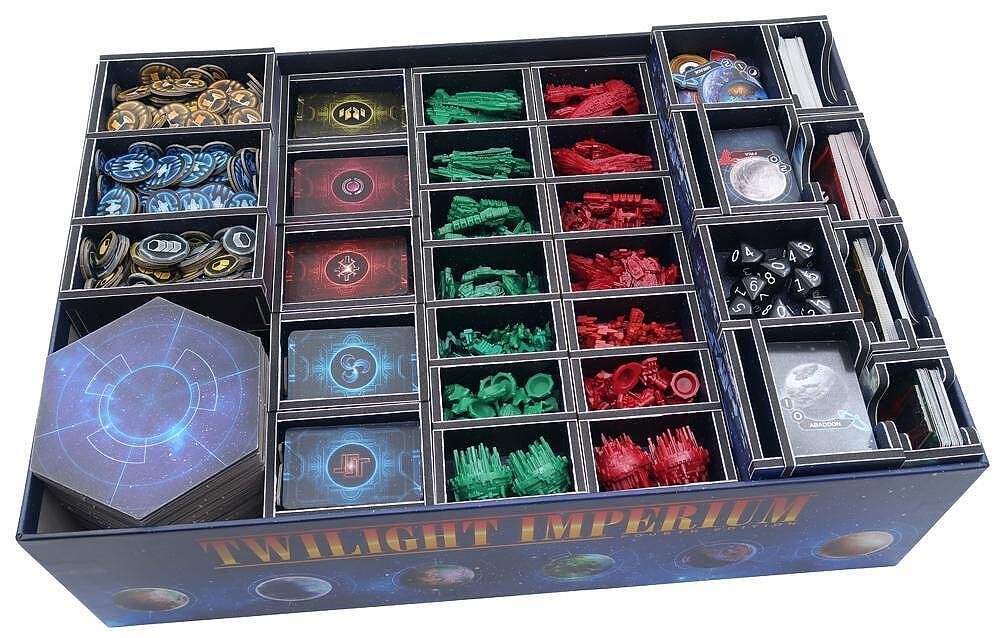 Folded Space Inserts - Twilight Imperium: Prophecy of Kings (Version 2) organizer