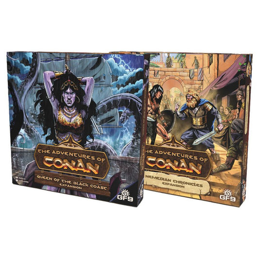 (BSG Certified USED) The Adventures of Conan - Queen of the Black Coast & Nemedian Chronicles