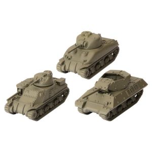 World of Tanks: Miniatures Game - American Tank Platoon 1