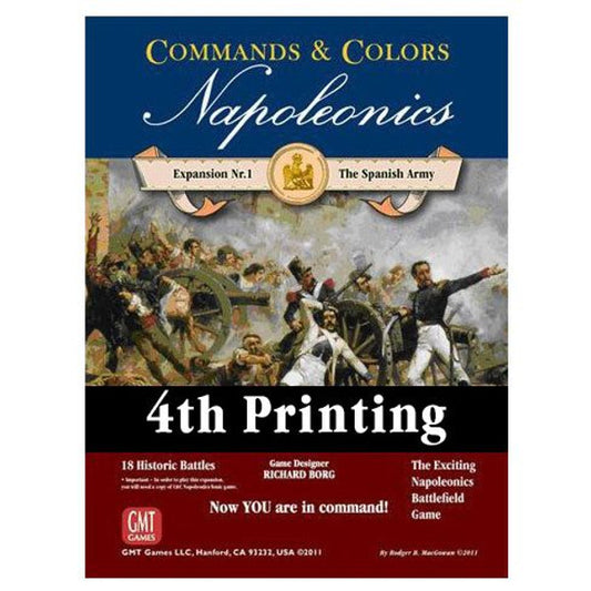 (BSG Certified USED) Commands & Colors: Napoleonics - Expansion #1: The Spanish Army