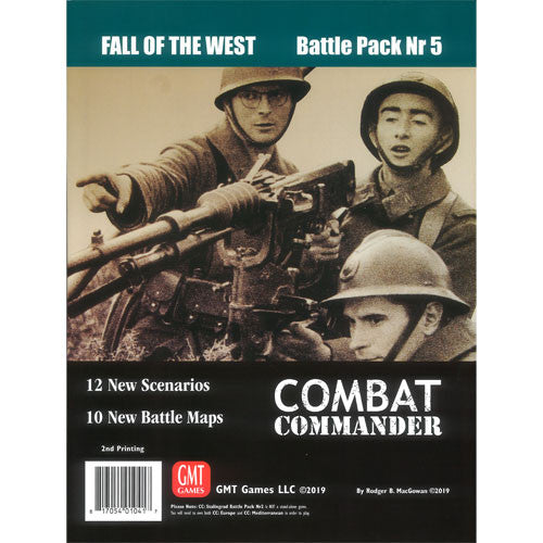 (BSG Certified USED) Combat Commander - Battle Pack #5: Fall of the West