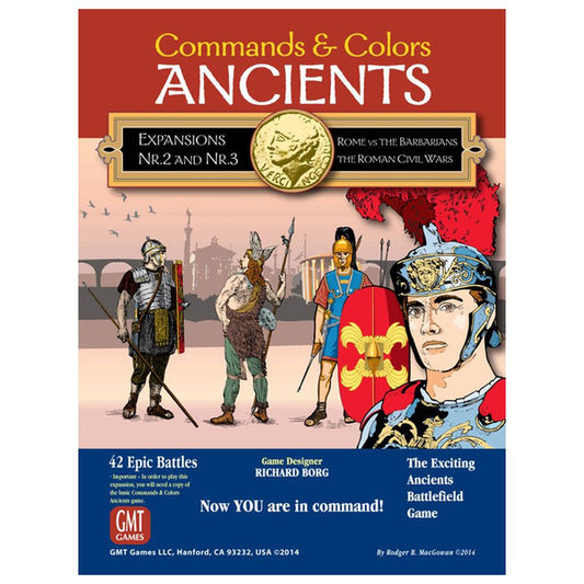 (BSG Certified USED) Commands & Colors: Ancients - Expansions #2 and #3