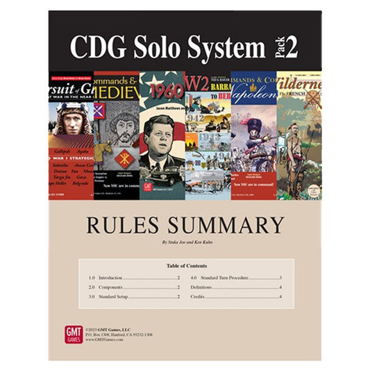 CDG Solo System - Pack #2