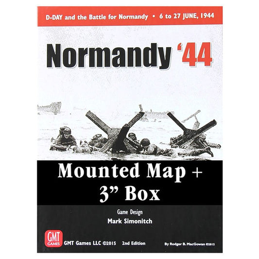 Normandy '44 - 3" Box w/ mounted map