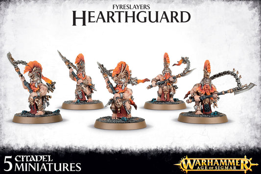 Warhammer: Age of Sigmar - Fyreslayers: Hearthguard Berzerkers/ Hearthguard