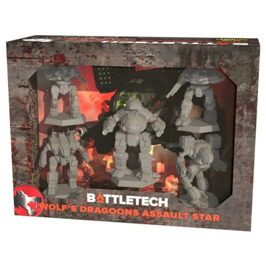 BattleTech - Miniature Force Pack: Wolf's Dragoons Assault Star