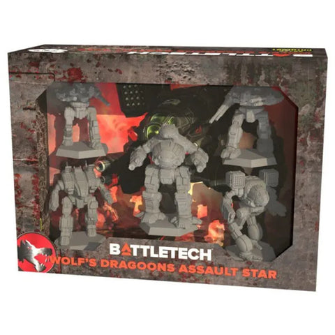 BattleTech - Miniature Force Pack: Wolf's Dragoons Assault Star
