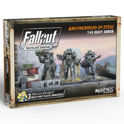 Fallout: Wasteland Warfare - Brotherhood of Steel: T-45 Heavy Armor