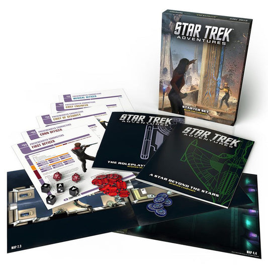 (BSG Certified USED) Star Trek Adventures: RPG - Starter Set