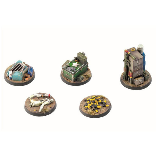 Fallout: Wasteland Warfare - Terrain Expansion: Objective Markers 2