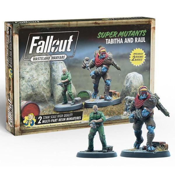Fallout: Wasteland Warfare - Super Mutants: Tabitha & Raul