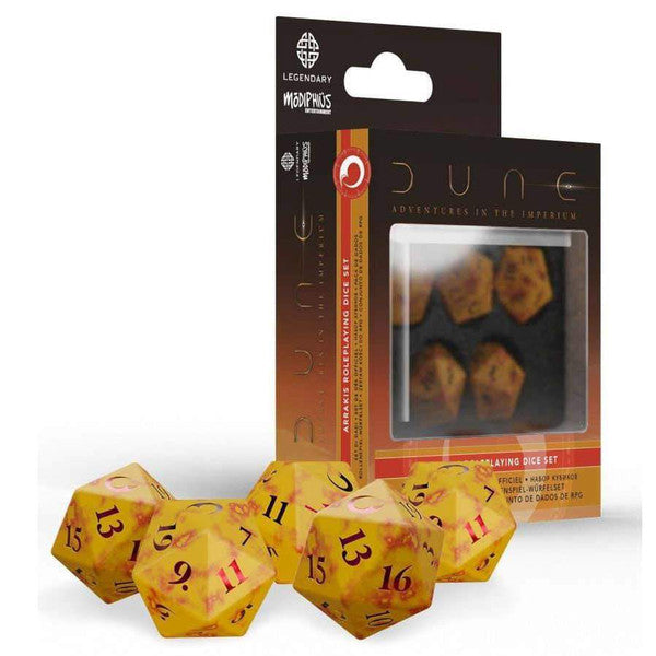 Dune: Adventures in the Imperium - Arrakis Roleplaying Dice Set