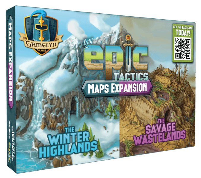 (BSG Certified USED) Tiny Epic Tactics - Map Pack