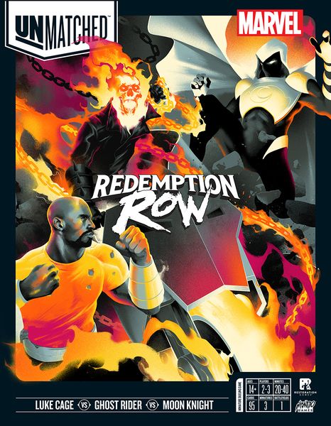 (BSG Certified USED) Unmatched: Marvel - Redemption Row