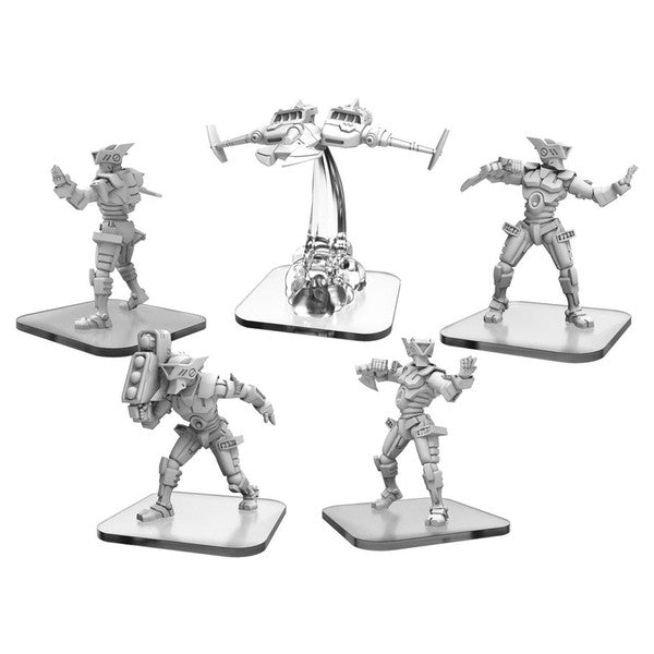 Monsterpocalypse - Shinobots, Shinobot Gunner, & Oct Jet